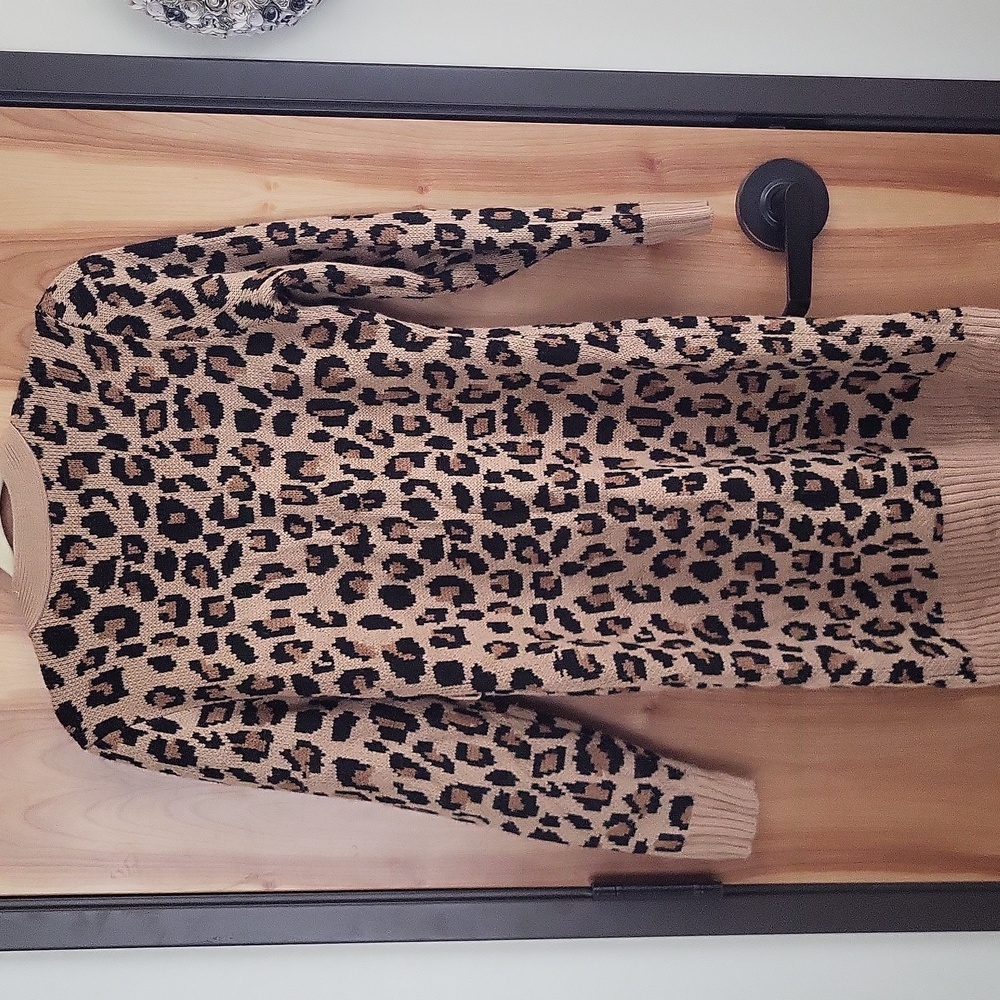 Olive & Oak Women's Sweater/Cardigan Dress - Picture 6 of 8